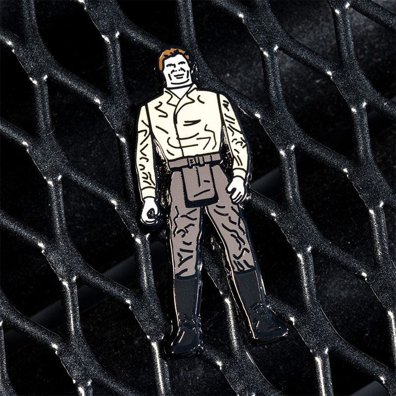 One Size Pin Kings Star Wars Enamel Pin Badge Set 1.45 – Han Solo and Han Solo (In Carbonite Chamber)