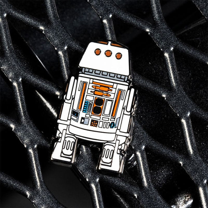 One Size Pin Kings Star Wars Enamel Pin Badge Set 1.9 – Luke Skywalker: X Wing Pilot and R5 D4