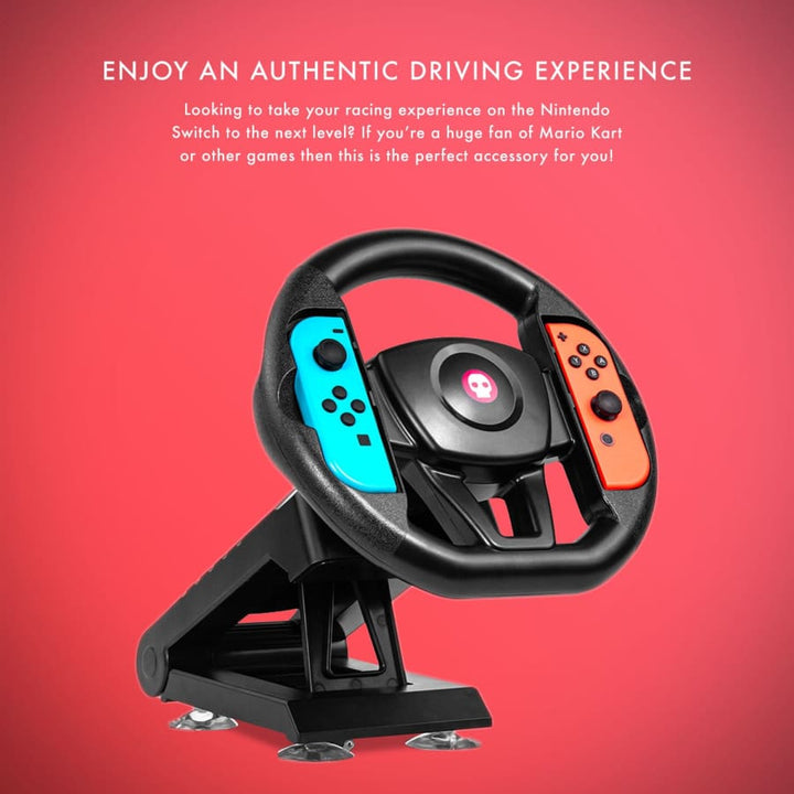 Numskull Nintendo Switch Joy Con Steering Wheel Table Attachment