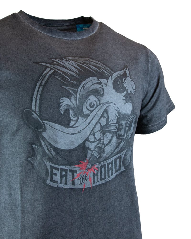 UK L / US M Official Crash Team Racing Nitro-Fueled Eat the Road  T-Shirts