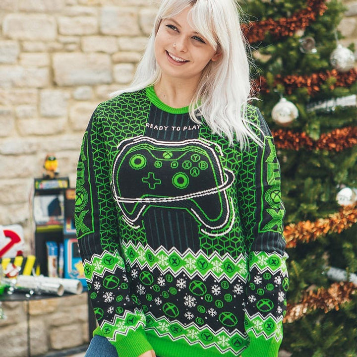 Official Xbox ‘Ready to Play’ Christmas Jumper / Ugly Sweater