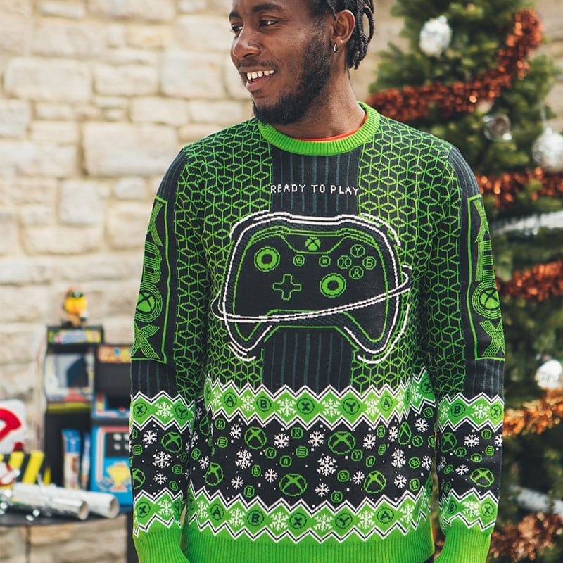 Official Xbox ‘Ready to Play’ Christmas Jumper / Ugly Sweater