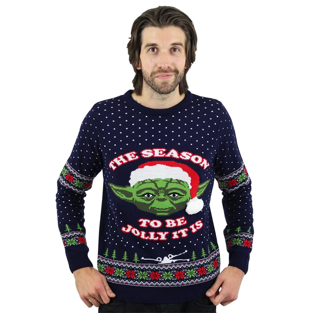 Official Star Wars Master Yoda Christmas Jumper / Ugly Sweater